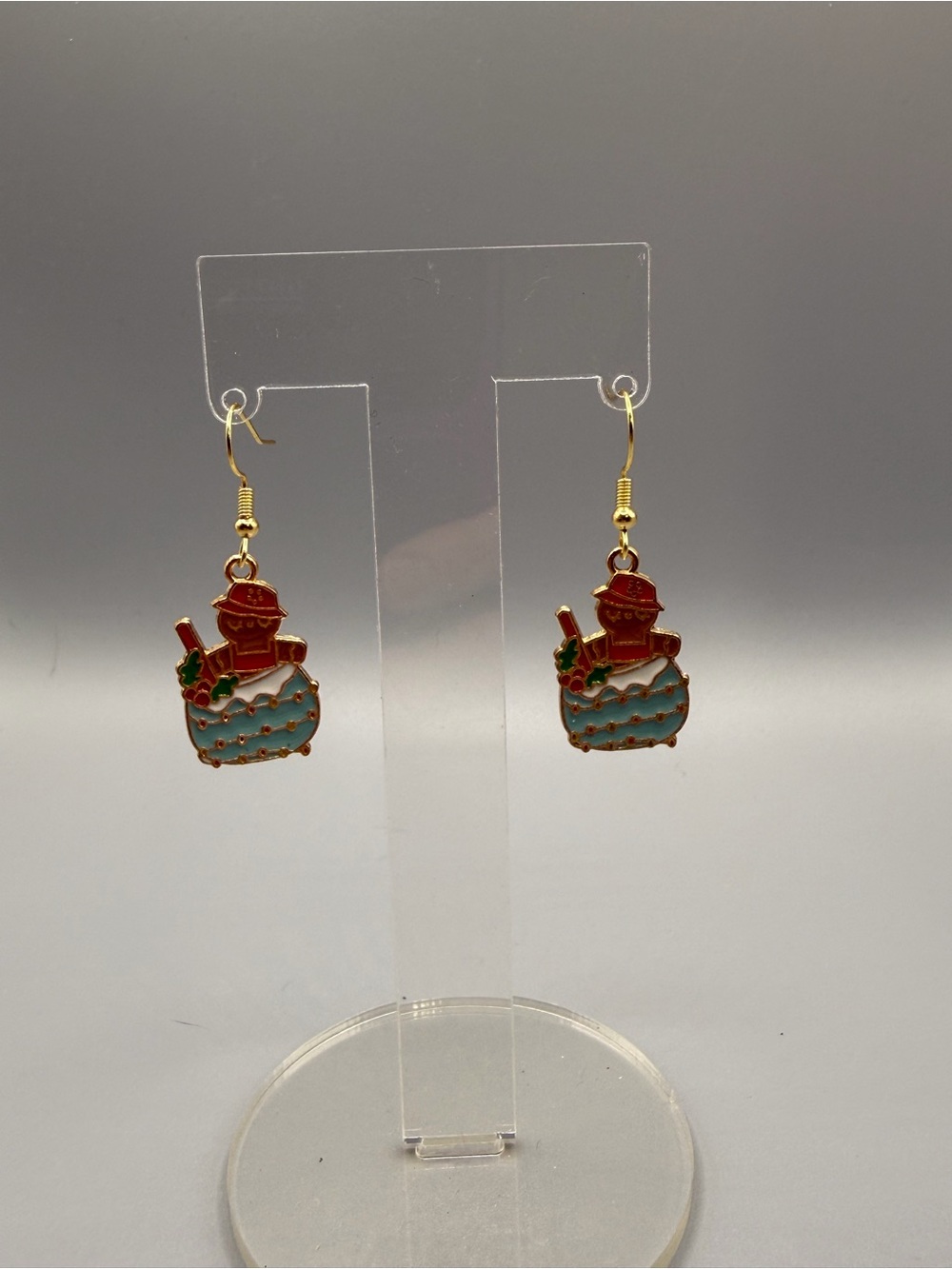 Christmas in July Earrings - Handmade #E0541C